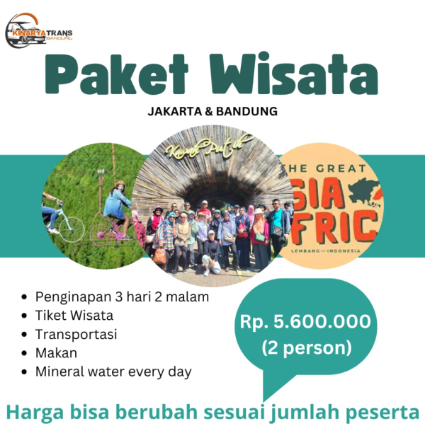 Paket 3 Hari 2 Malam (2 Person)