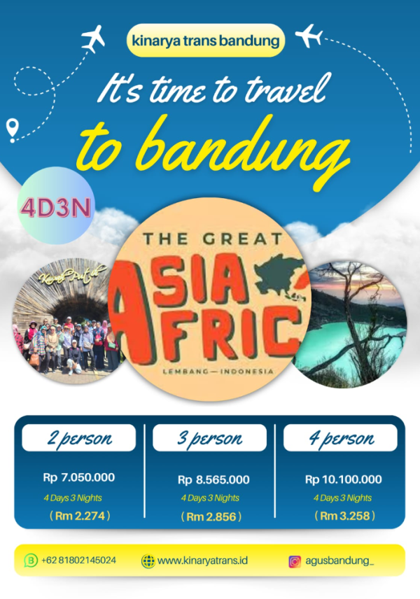 Bandung 4 Hari 3 Malam